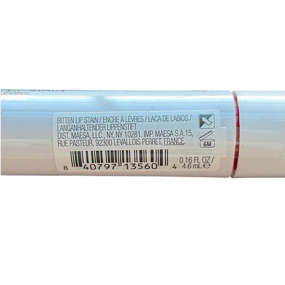 FLOWER BEAUTY By Drew Barrymore Bitten Lip Stain in SAUCY NEW - Picture 3 of 7